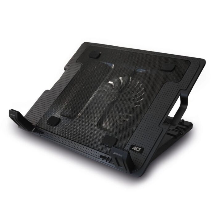 ACT AC8110 notebook cooling pad 43,9 cm (17.3") 1000 RPM Zwa