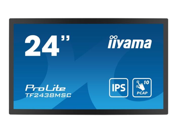 Iiyama Touch LED-Display ProLite TF2438MSC-B1 - 61 cm (24") - 1920 x 1080 Full HD