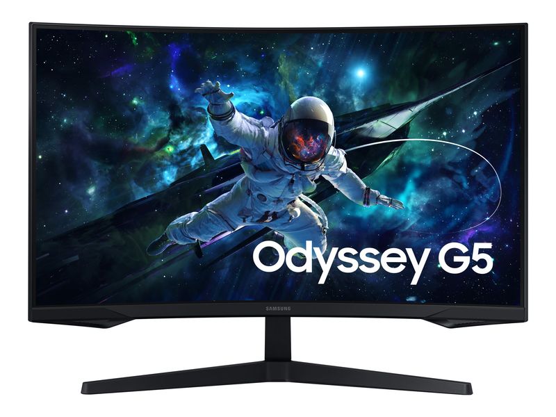 Samsung Gaming Monitor Odyssey G5 G55C - 80 cm (31.5“) - 2560 x 1440 WQHD