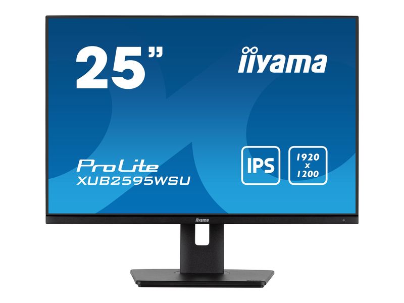Iiyama LED-Display ProLite XUB2595WSU-B5 - 63.36 cm (25") - 1920 x 1200 WUXGA