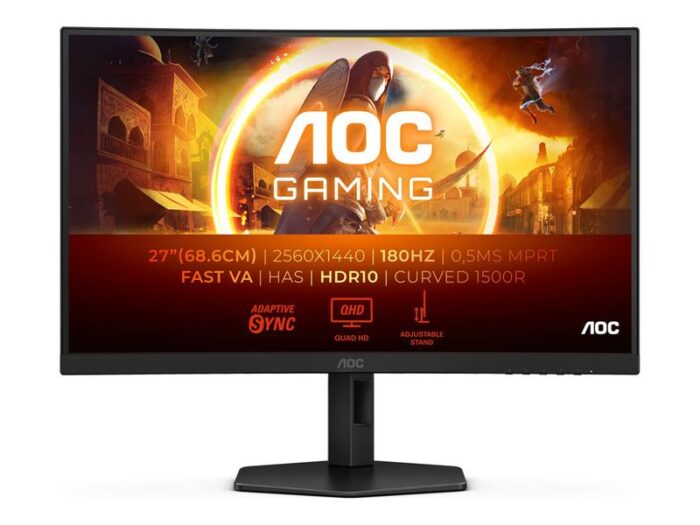 AOC Gaming CQ27G4X - G4 Series - LED monitor - curved - QHD - 27" - HDR