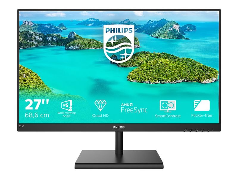 Philips LED-Display E-line 275E1S - 68.6 cm (27") - 2560 x 1440 QHD