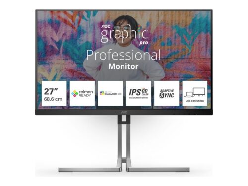 AOC Q27U3CV - Graphic Pro Series - LED monitor - QHD - 27" - HDR
