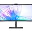 Samsung ViewFinity S6 S34C652VAU - S65VC Series - LED monitor - curved - 34" - HDR