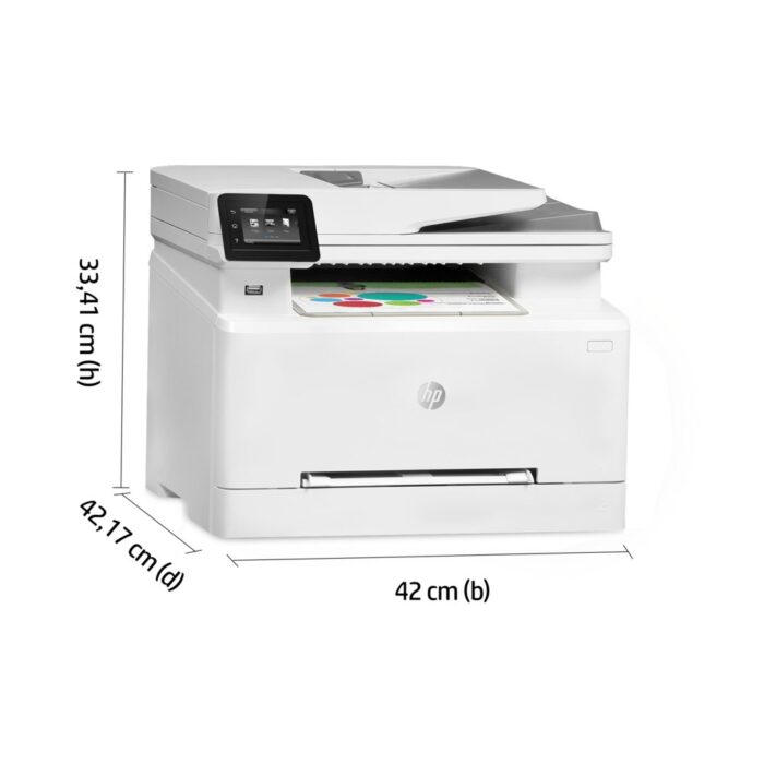 HP Color LaserJet Pro MFP M283fdw, Printen, kopiëren, scanne - Afbeelding 18