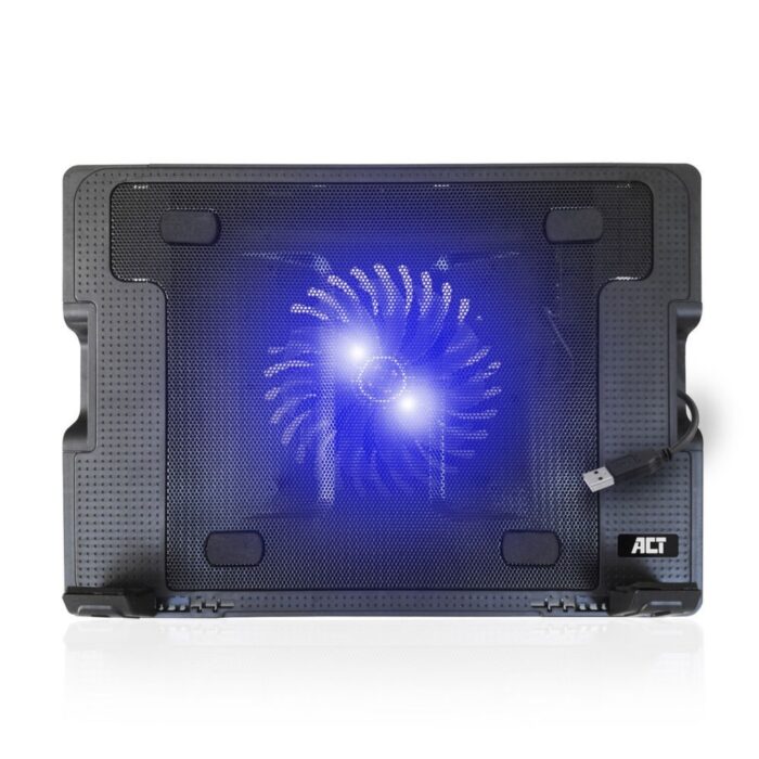 ACT AC8110 notebook cooling pad 43,9 cm (17.3") 1000 RPM Zwa - Afbeelding 3