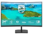 Philips Curved LED-Display E-line 241E1SCA - 61 cm (24") - 1920 x 1080 Full HD