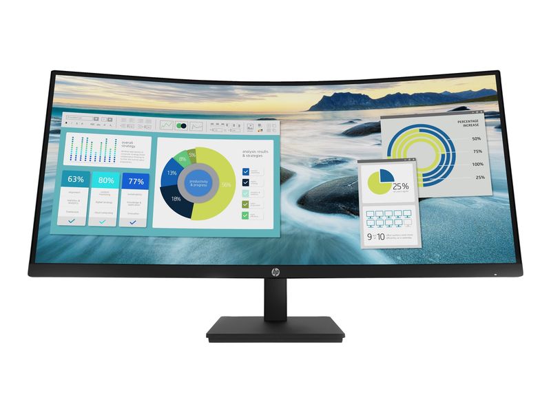 HP LED Curved-Display P34hc G4 - 86.36 cm (34") - 3440 x 1440 WQHD