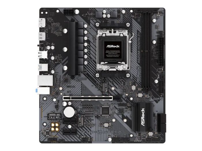 ASRock Motherboard A620M-HDV/M.2+ - Micro ATX - Socket AM5 - AMD A620