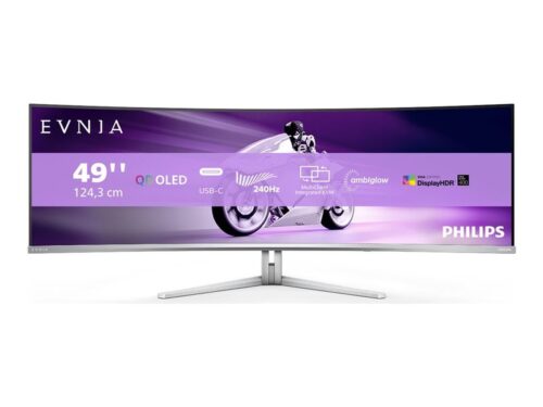 Philips Evnia 8000 49M2C8900 - OLED monitor - curved - 49" - HDR