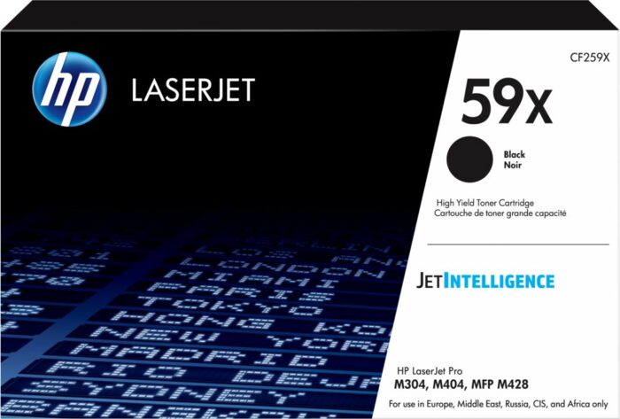 HP 59X originele high-capacity zwarte LaserJet tonercartridg