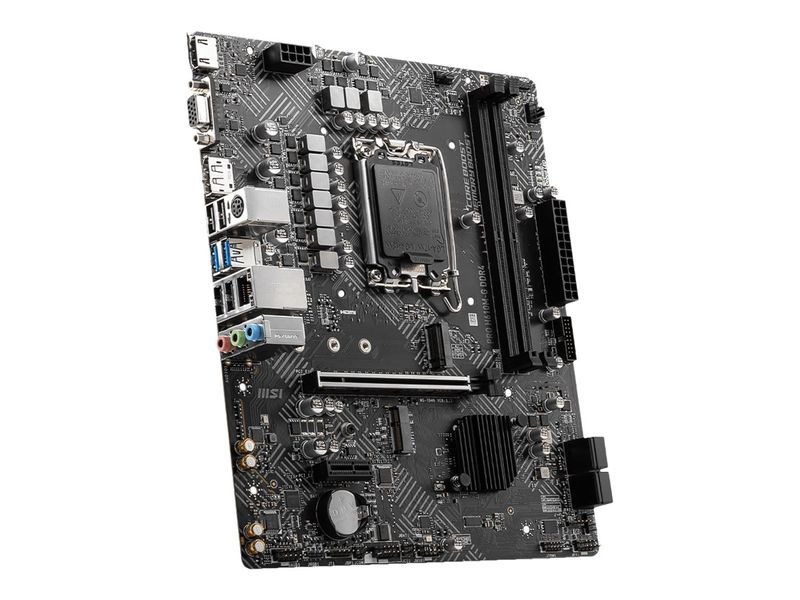 MSI Mainboard PRO H610M-G DDR4 - micro ATX - Socket LGA1700 - Intel H610