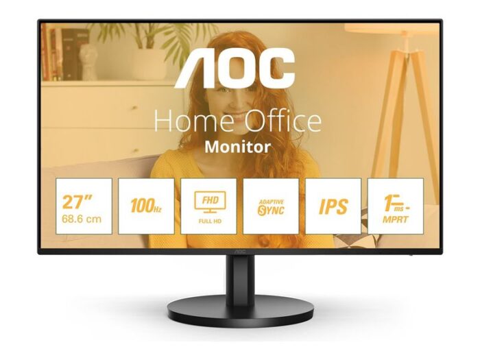 AOC Basic-line 27B3HA2 - B3 Series - LED monitor - Full HD (1080p) - 27"