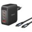 Adap Intenso 3x USB-C GAN 1x USB-A Black
