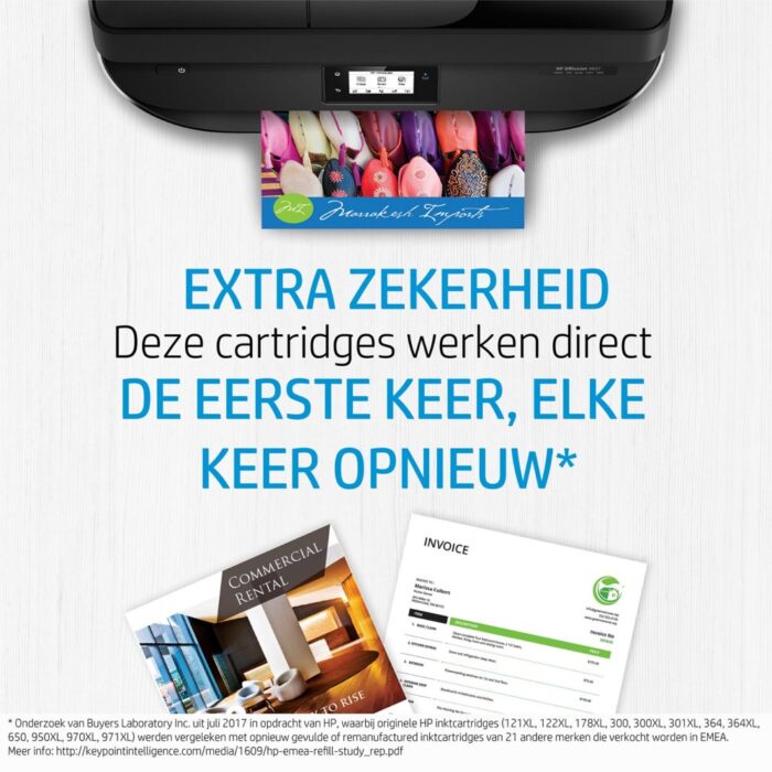 INK. HP 953XL originele high-capacity zwarte inktcartridge - Afbeelding 10