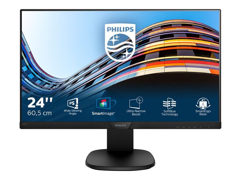 Philips LED-Display S-line 243S7EHMB - 61 cm (24") - 1920 x 1080 Full HD