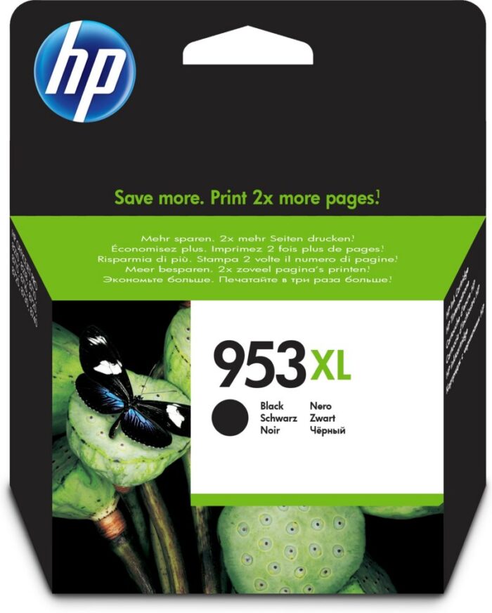 INK. HP 953XL originele high-capacity zwarte inktcartridge - Afbeelding 3