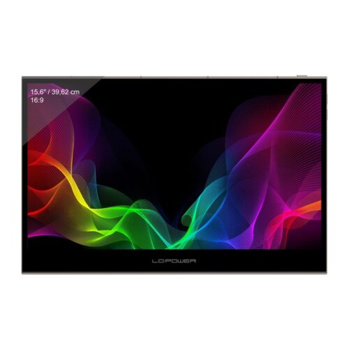 LC-Power Portable Monitor LC-M16-4K-UHD-P-OLED - 39.6 cm (15.6") - 3840 x 2160 4K Ultra HD