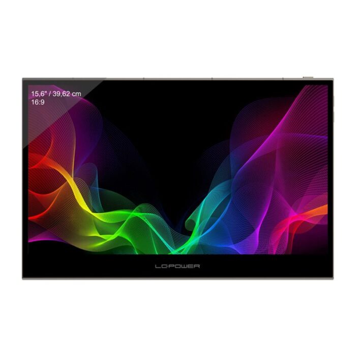 LC-Power Portable Monitor LC-M16-4K-UHD-P-OLED - 39.6 cm (15.6") - 3840 x 2160 4K Ultra HD