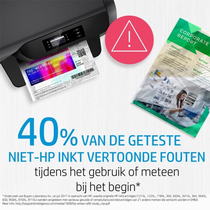 INK. HP 953XL originele high-capacity zwarte inktcartridge - Afbeelding 8