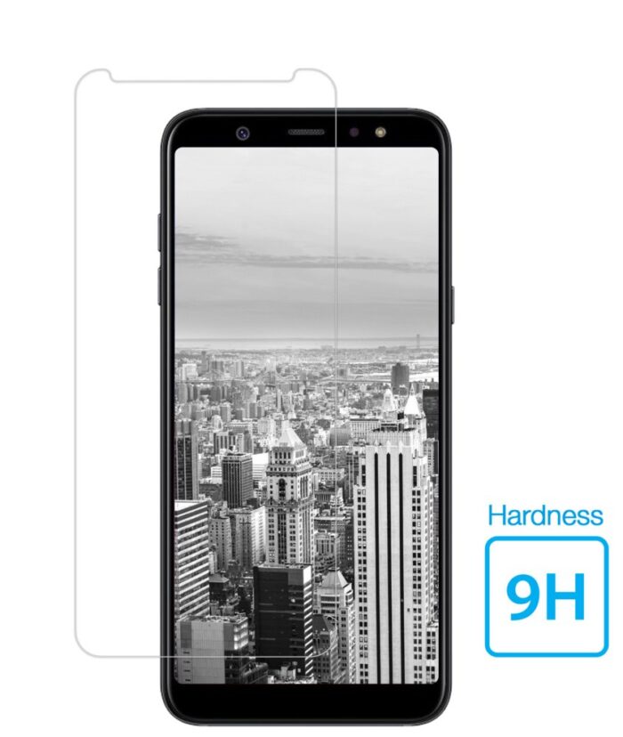 Mobiparts Regular Tempered Glass Samsung Galaxy A6 Plus (201