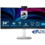 Philips 34B2U6603CH - 6000 Series - LED monitor - curved - 34" - HDR