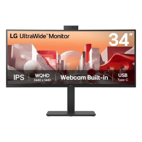 LG UltraWide 34BA85QE-B - LED monitor - curved - 34" - HDR