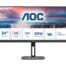 AOC LED-Display U34V5C/BK - 86.4 cm (34") - 3440 x 1440 WQHD