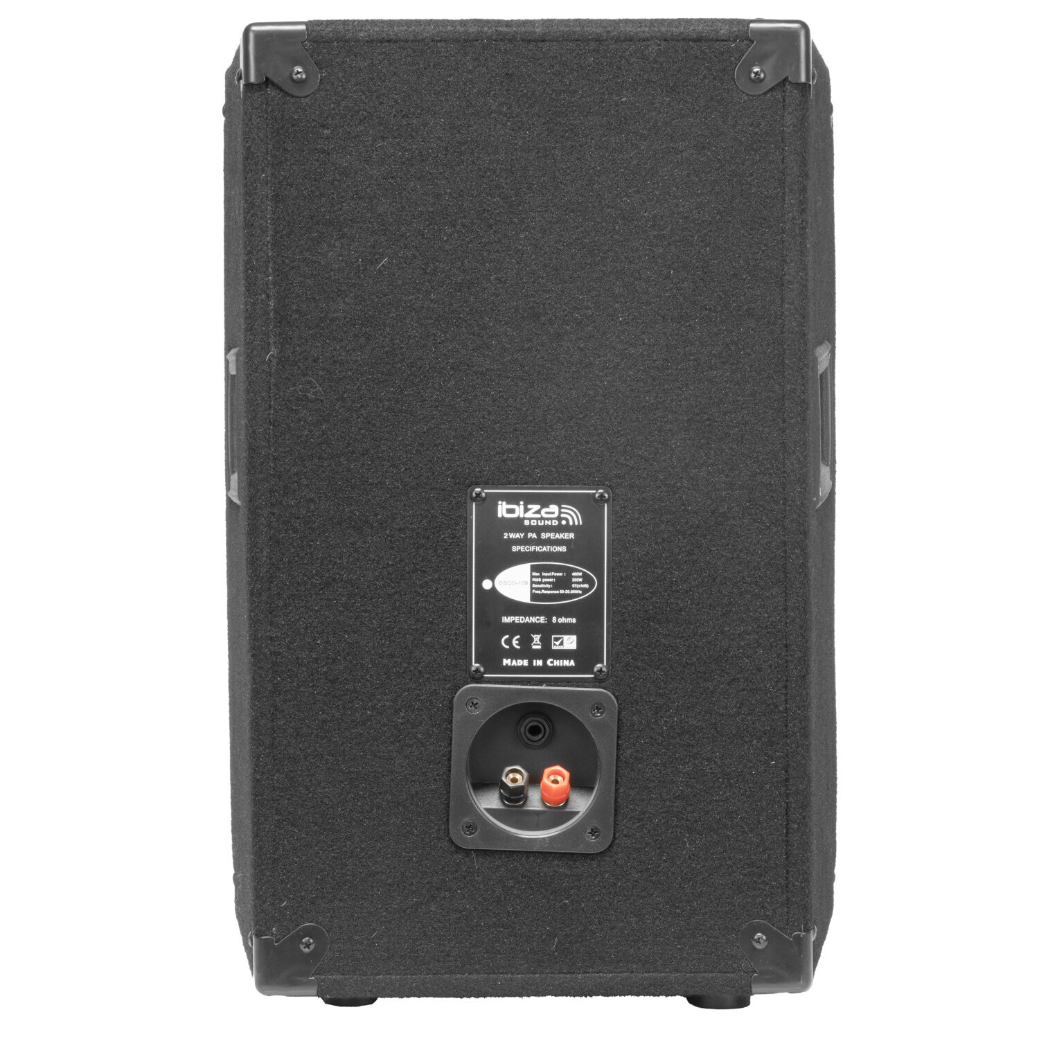 TRAPEZEVORMIGE 3-WEG LUIDSPREKERBOX 25CM - Afbeelding 3