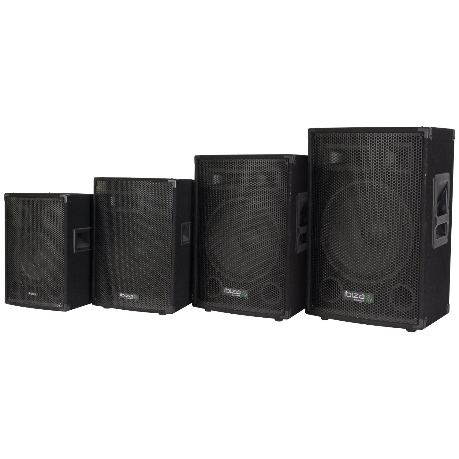 TRAPEZEVORMIGE 3-WEG LUIDSPREKERBOX 12"/30CM 600W - Afbeelding 4