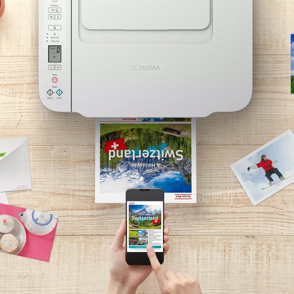 Printer Canon PIXMA TS3751i Inkjet AiO Wifi white - Afbeelding 2