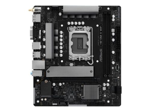 ASRock H810M-X WIFI - motherboard - micro ATX - LGA1851 Socket - H810
