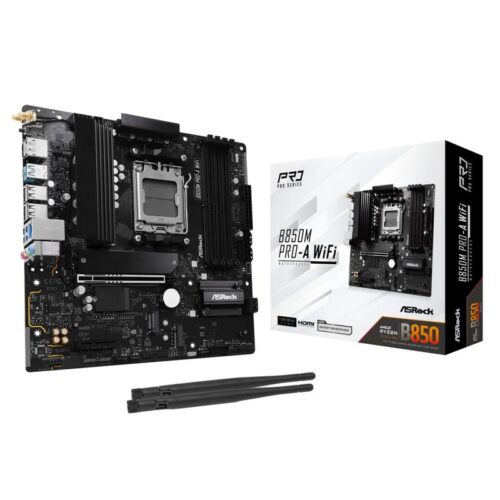 ASRock B850M Pro-A WIFI - motherboard - micro ATX - Socket AM5 - AMD B850