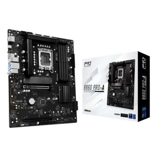 ASRock B860 Pro-A - motherboard - ATX - LGA1851 Socket - B860