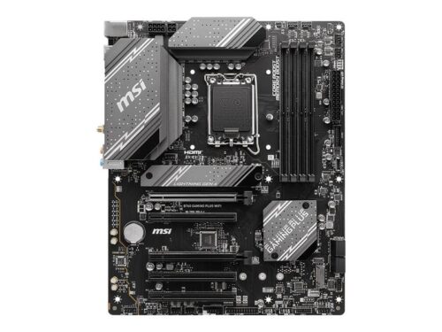 MSI Mainboard MSI B760 GAMING PLUS WIFI - ATX - Socket LGA1700 - Intel B760
