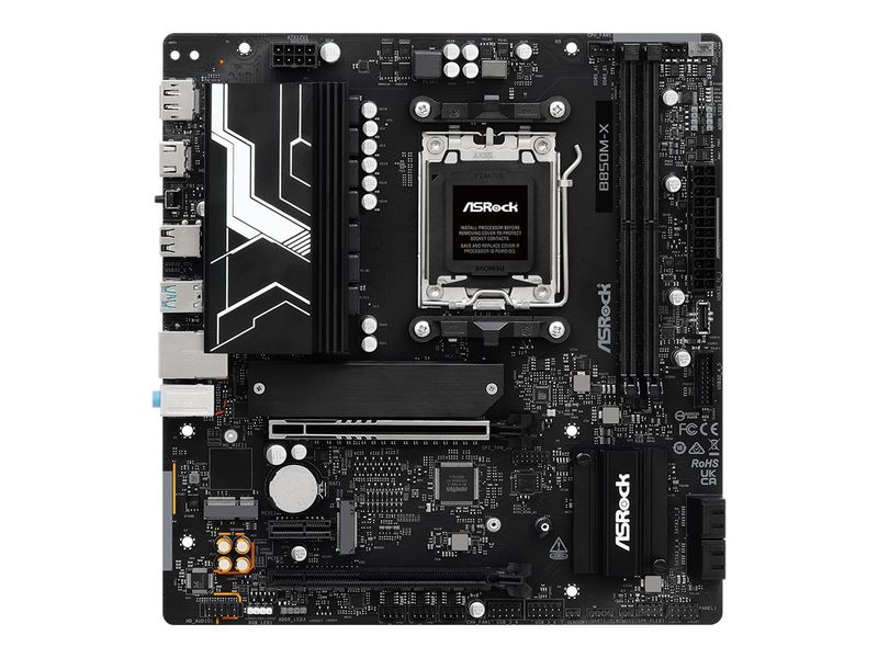 ASRock B850M-X R2.0 - motherboard - micro ATX - Socket AM5 - AMD B850