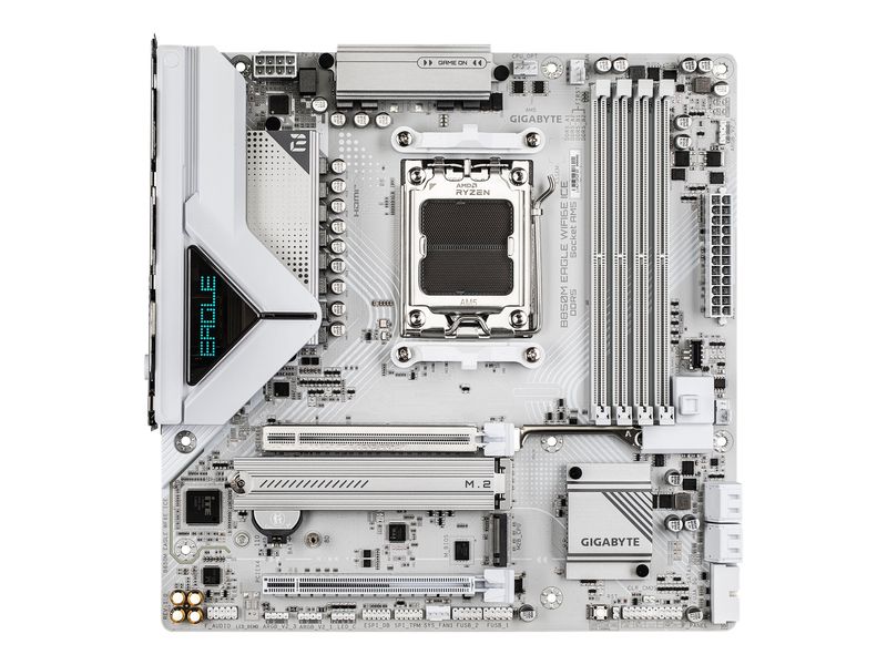 Gigabyte B850M EAGLE WIFI6E ICE - motherboard - micro ATX - Socket AM5 - AMD B850