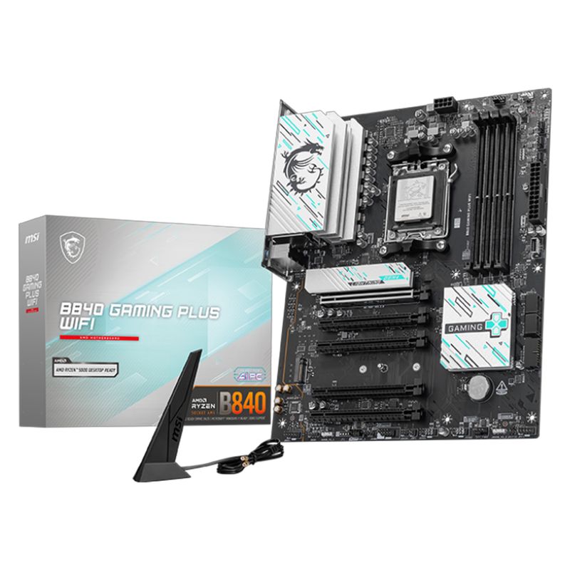 MSI B840 GAMING PLUS WIFI - motherboard - ATX - Socket AM5 - AMD B840