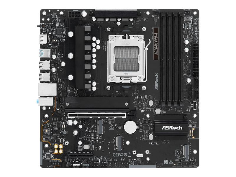 ASRock A620AM PRO-A - motherboard - micro ATX - Socket AM5 - AMD A620A