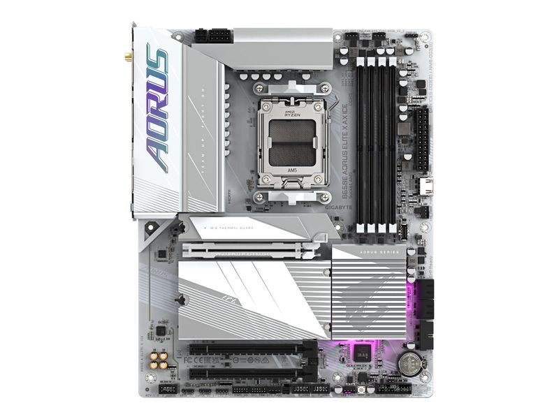 Gigabyte Mainboard AORUS B650E ELITE X AX ICE - ATX - Socket AM5 - AMD B650