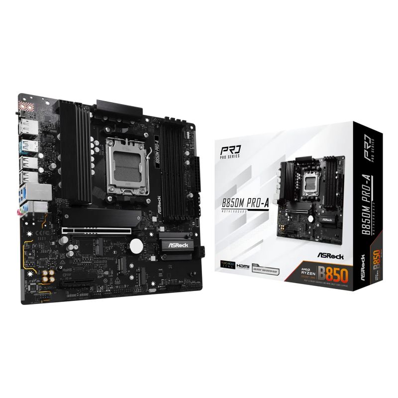 ASRock B850M Pro-A - motherboard - micro ATX - Socket AM5 - AMD B850