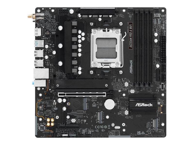 ASRock A620AM Pro-A WiFi - motherboard - micro ATX - Socket AM5 - AMD A620A