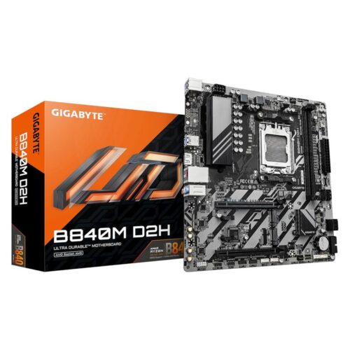 Gigabyte B840M D2H - motherboard - micro ATX - Socket AM5 - AMD B840