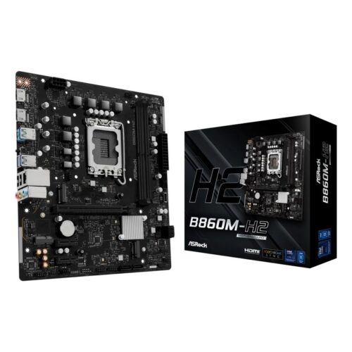 ASRock B860M-H2 - motherboard - micro ATX - LGA1851 Socket - B860