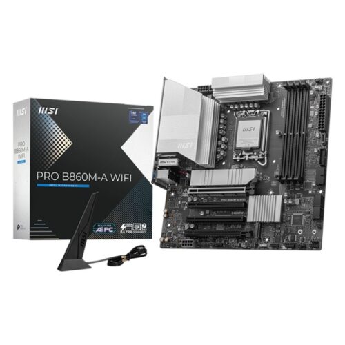 MSI PRO B860M-A WIFI - motherboard - micro ATX - LGA1851 Socket - B860