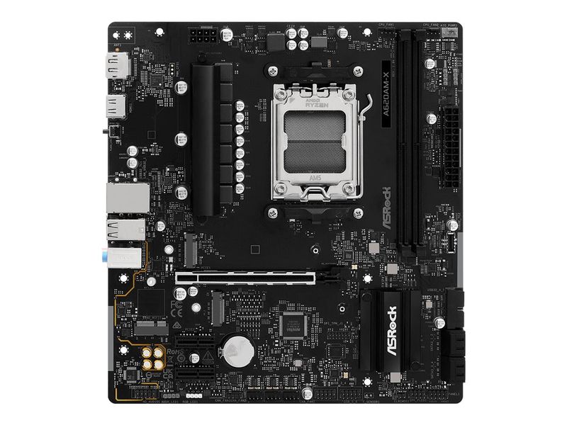 ASRock A620AM-X - motherboard - micro ATX - Socket AM5 - AMD A620A
