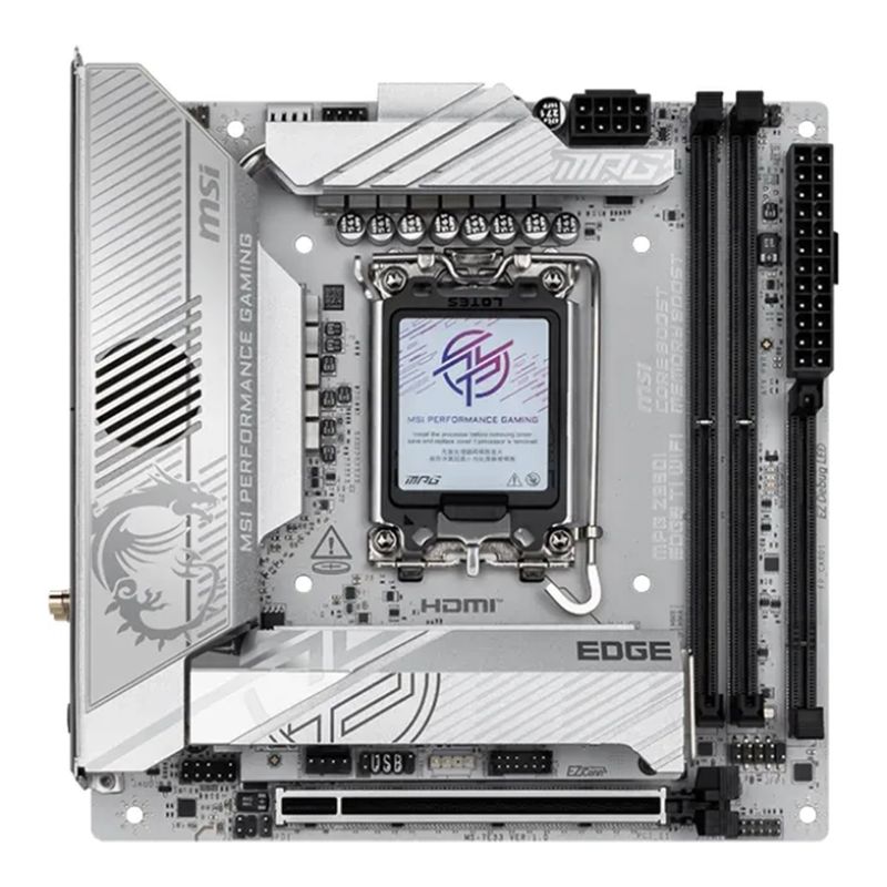 MSI MPG Z890I EDGE TI WIFI - motherboard - mini ITX - LGA1851 Socket - Z890