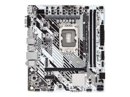 ASRock Mainboard H610M-HDV/M.2+ D5 - Micro ATX - Socket LGA1700 - Intel H610
