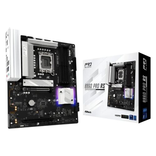 ASRock B860 PRO RS - motherboard - ATX - LGA1851 Socket - B860