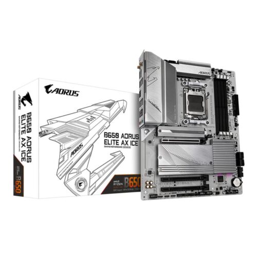 Gigabyte Mainboard B650 AORUS ELITE AX ICE - ATX - Socket AM5 - AMD B650
